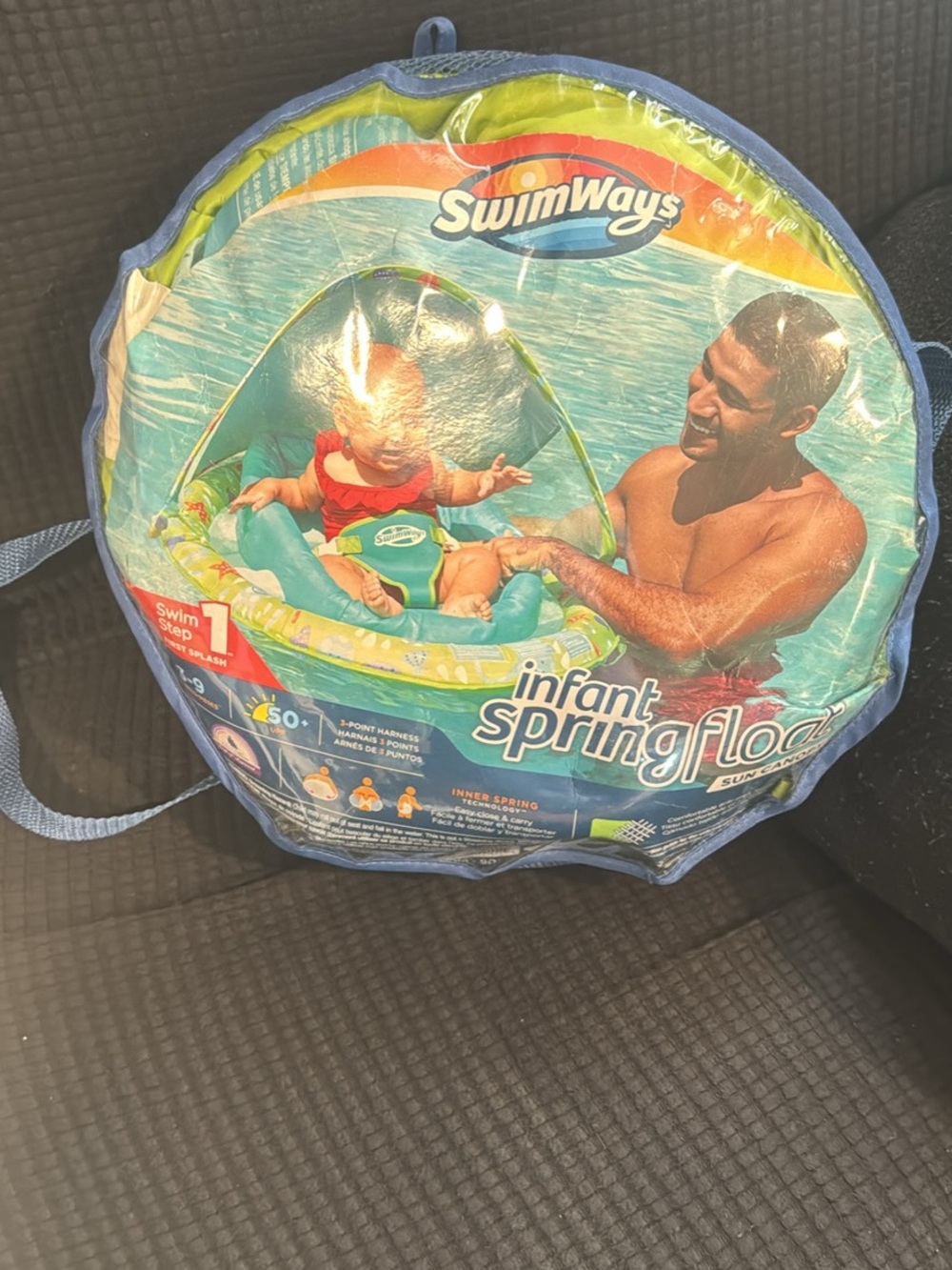Swimways Infant Spring Float with canopy